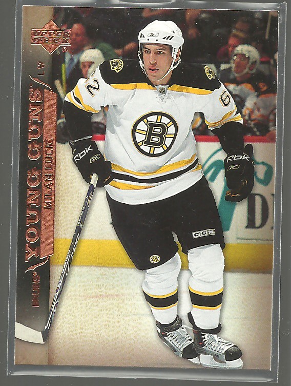 2007-08 Upper Deck #207 Milan Lucic YG RC (image for) 2007-08 Upper Deck #207 Milan Lucic YG RC
